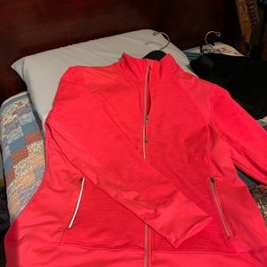 Tangerine lightweight jacket